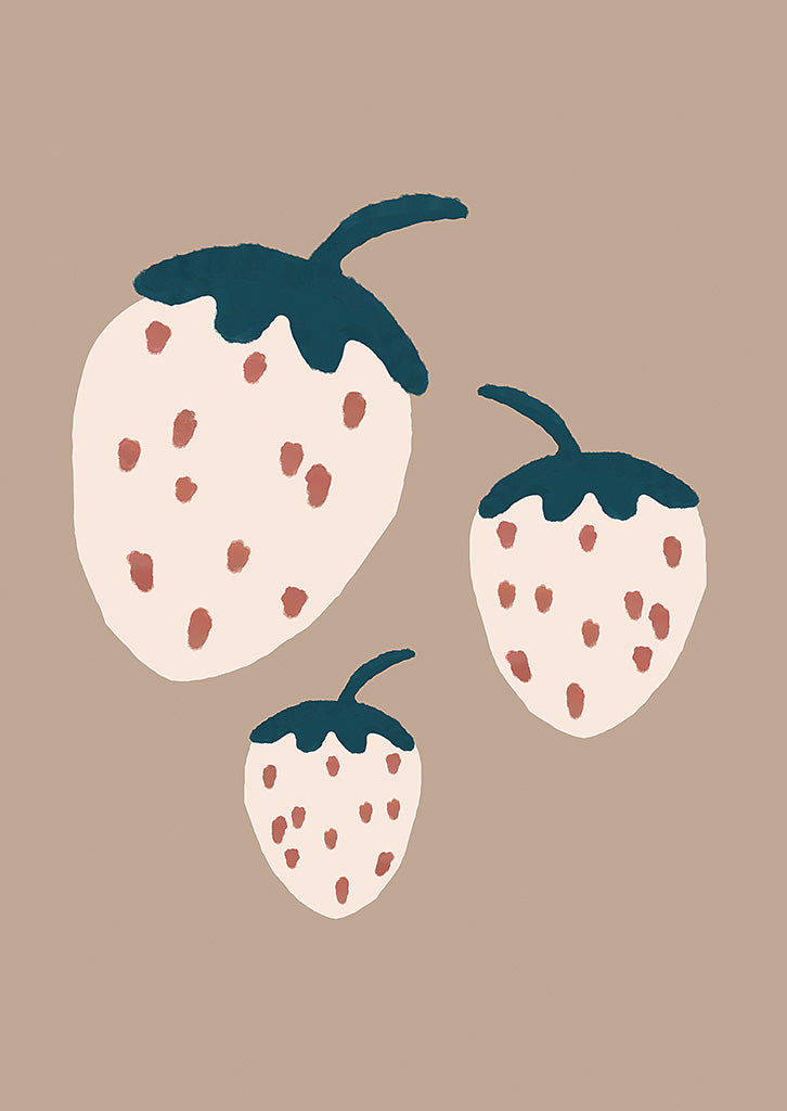 Strawberries Wall Art