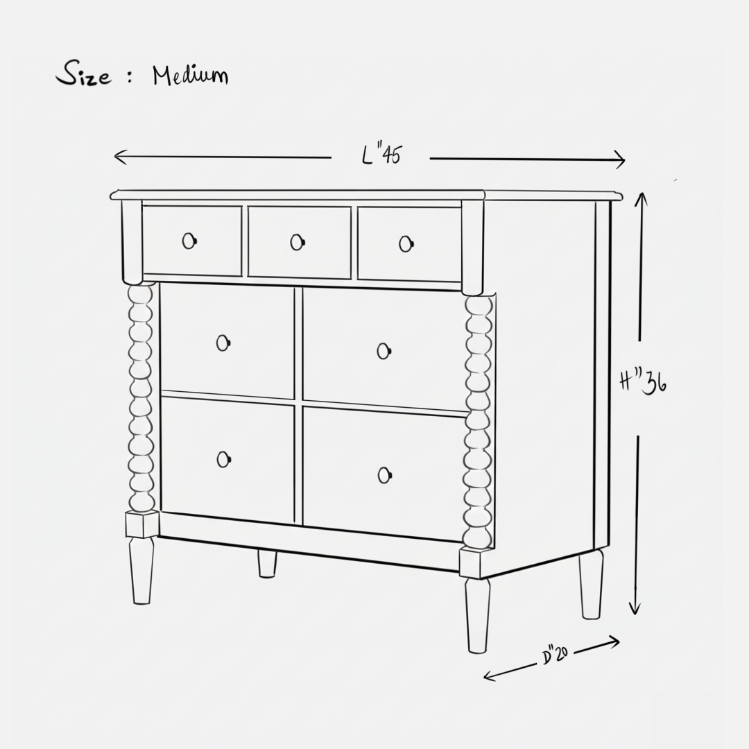 Alice chest of drawers