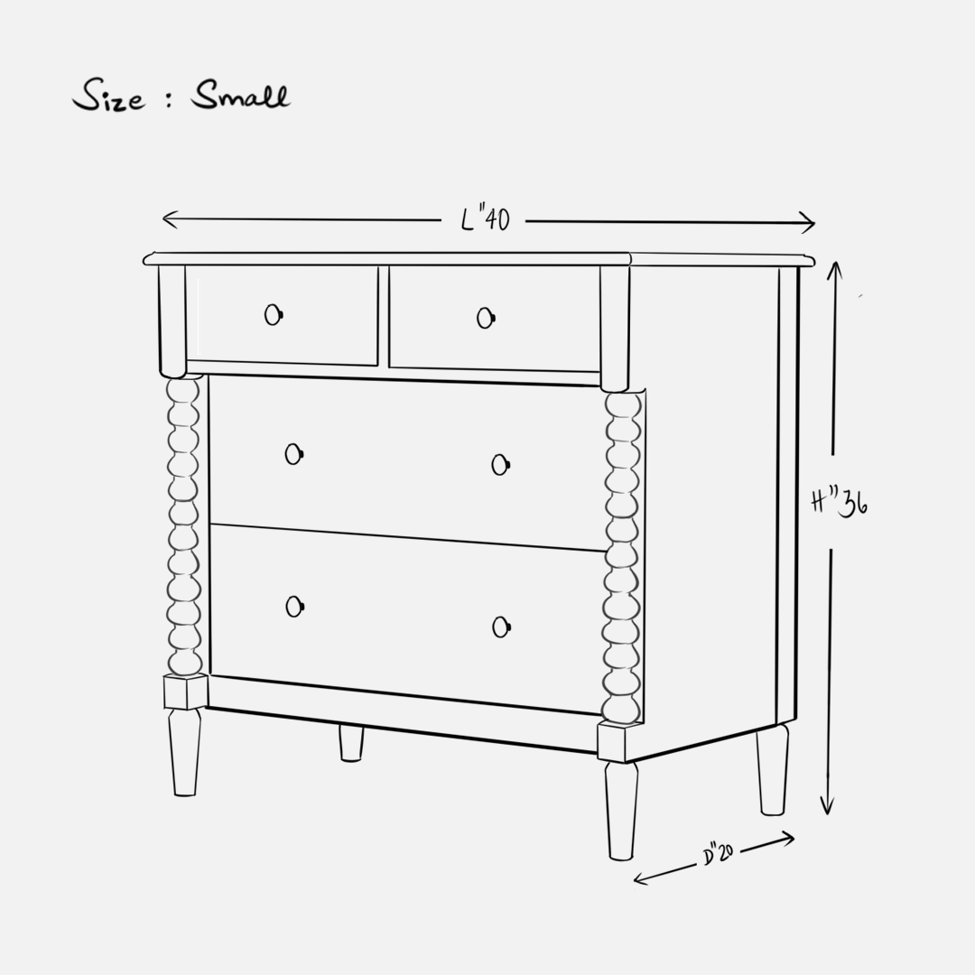 Alice chest of drawers