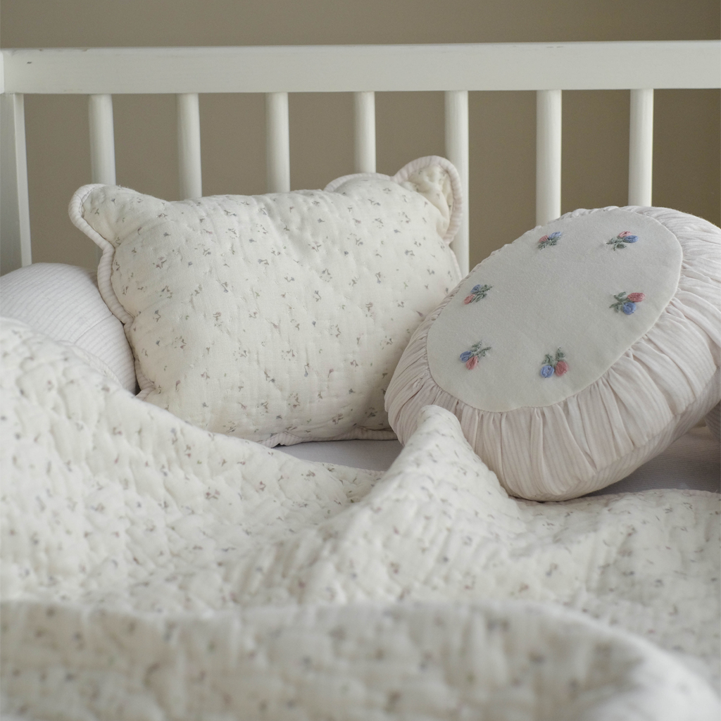 Baby Bedding Set - Sweet Scallop - Pink