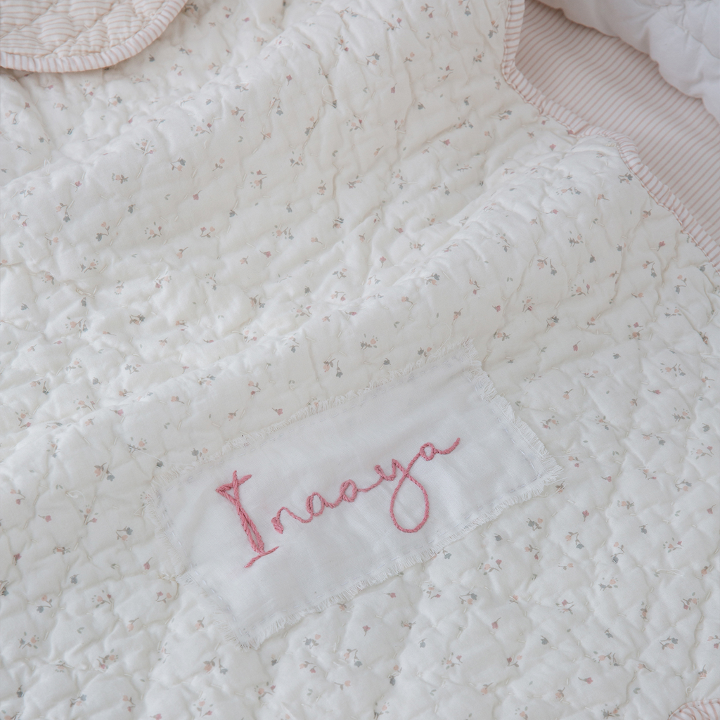 Baby Bedding Set - Sweet Scallop - Pink