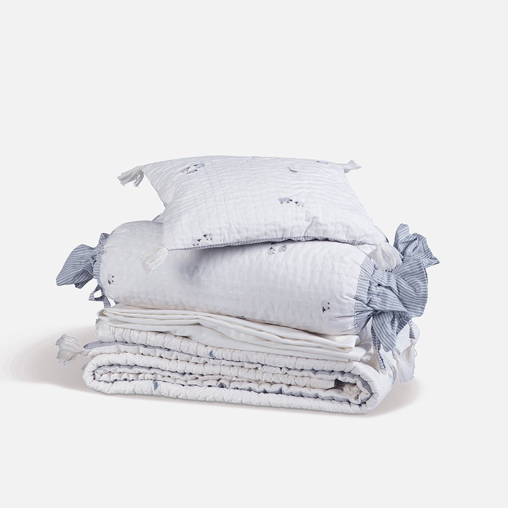 Baby Bedding Set - Baa Baa Bliss