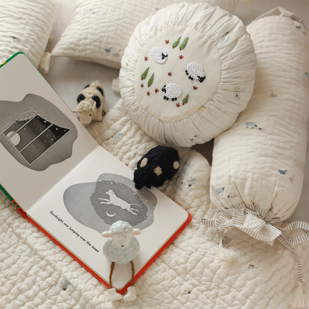 Baby Bedding Set - Baa Baa Bliss
