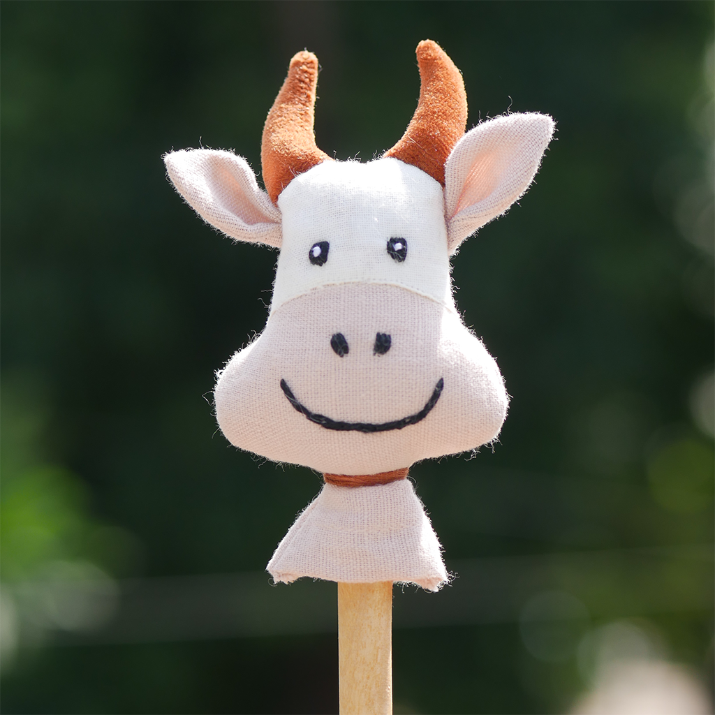 Cow on Stick