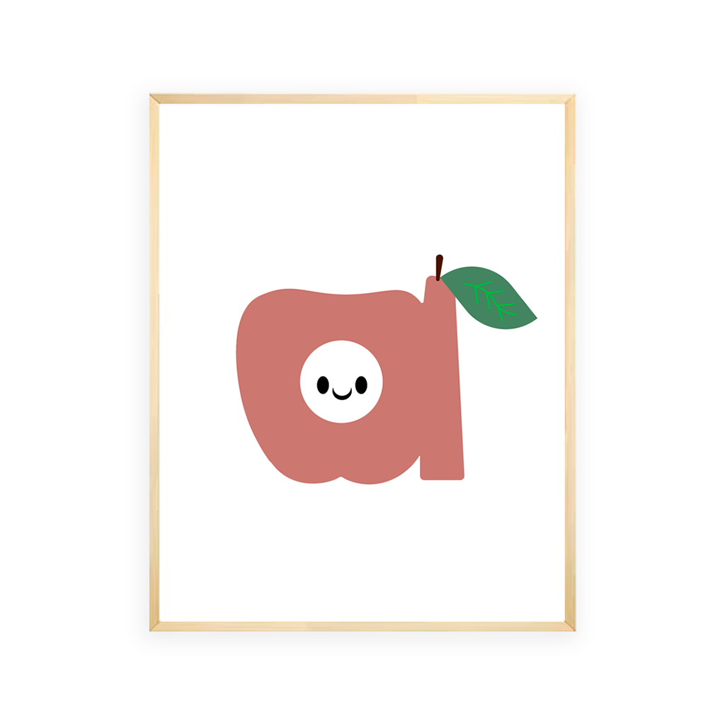 Alphabet Wall Art - Letter A