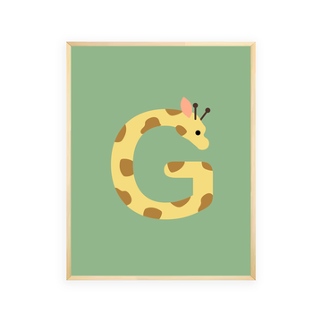 Alphabet Wall Art - Letter G