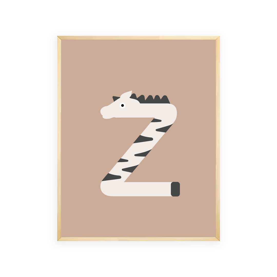 Alphabet Wall Art - Letter Z