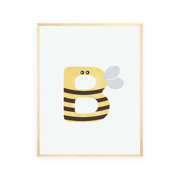 Alphabet Wall Art - Letter B