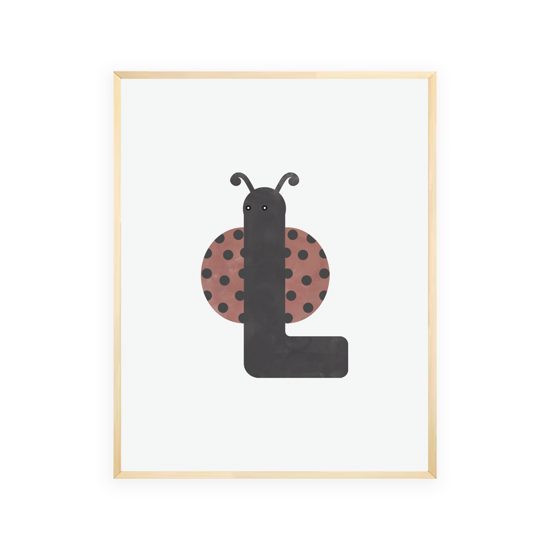 Alphabet Wall Art - Letter L