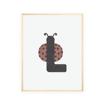 Alphabet Wall Art - Letter L