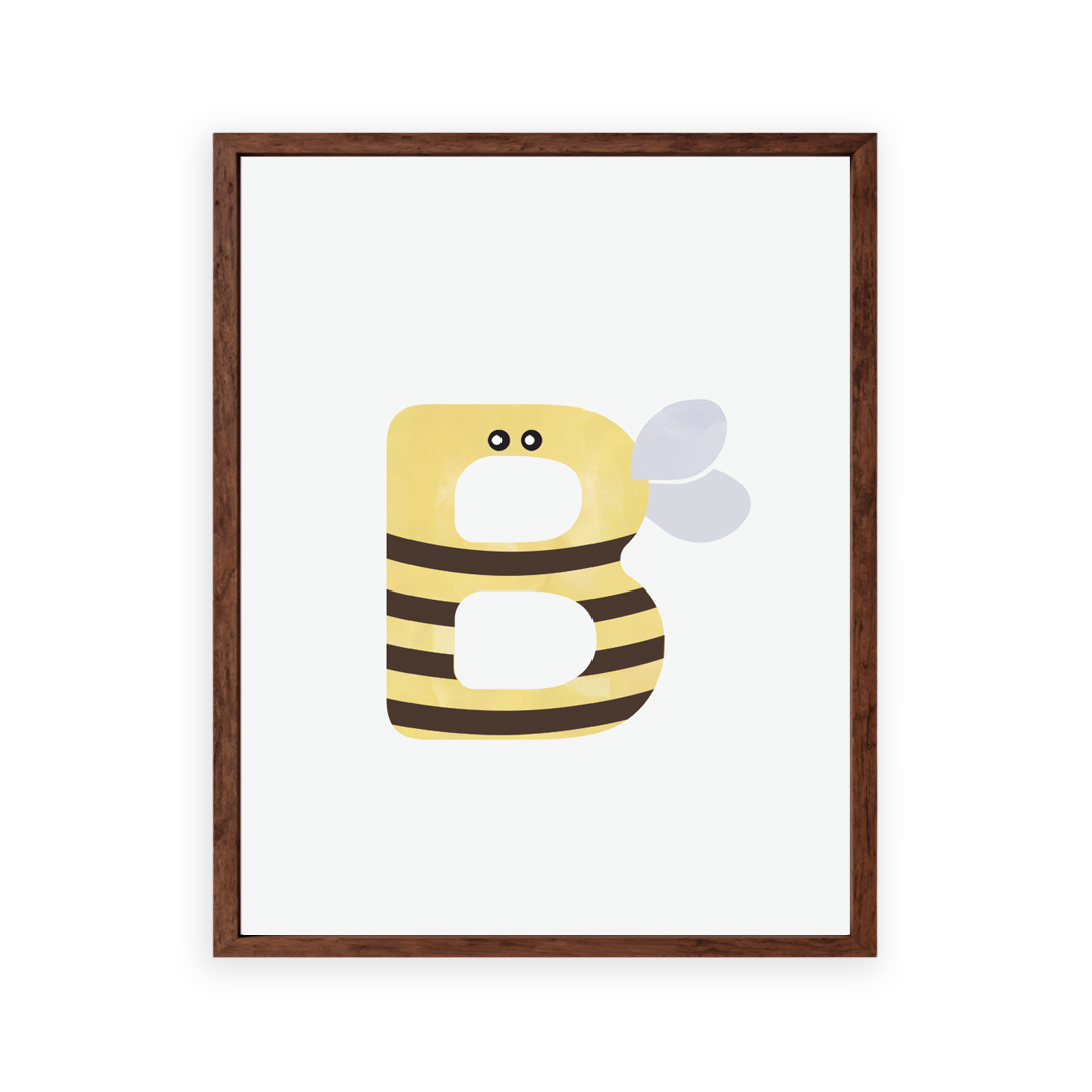 Alphabet Wall Art - Letter B