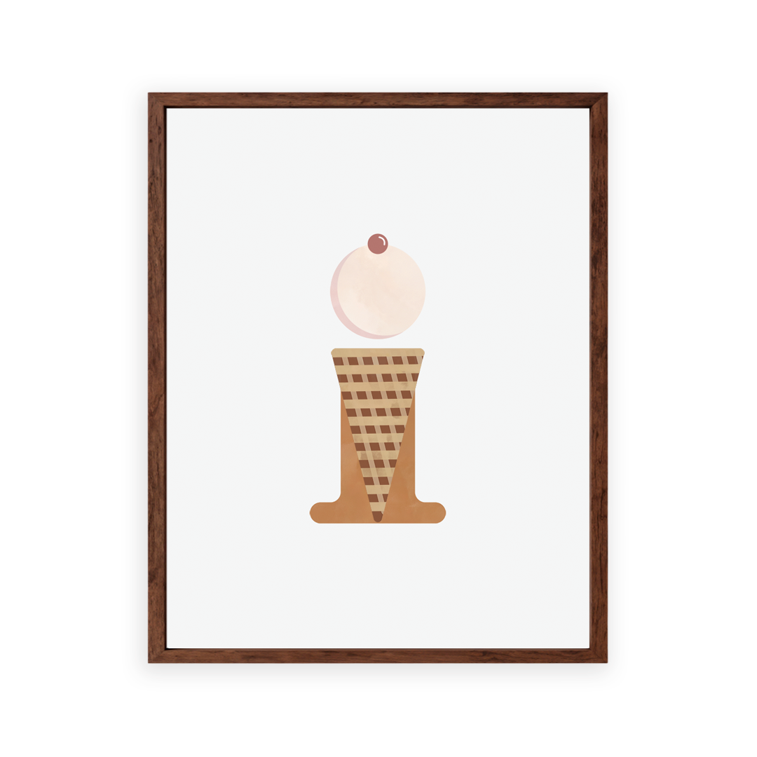 Alphabet Wall Art - Letter I