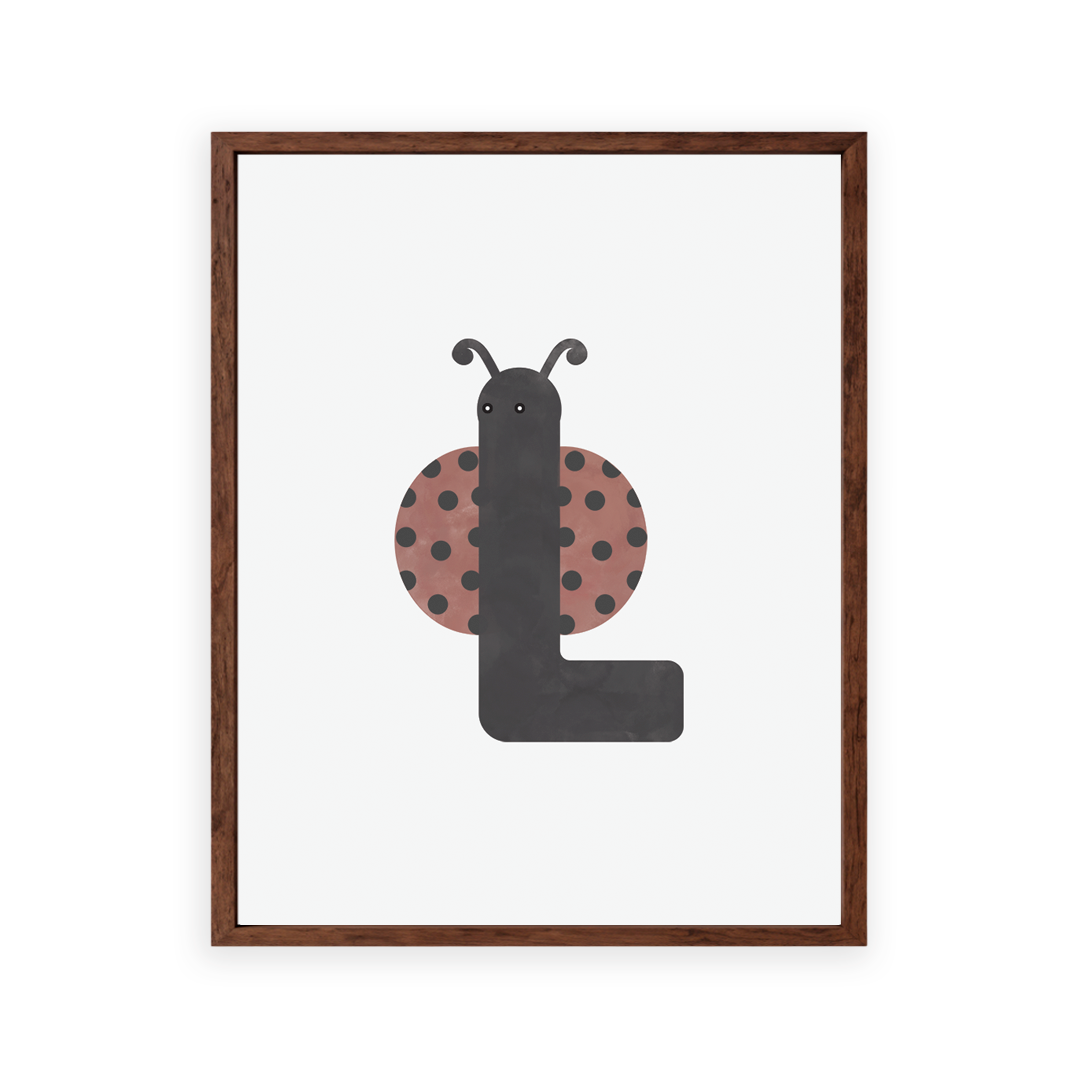 Alphabet Wall Art - Letter L