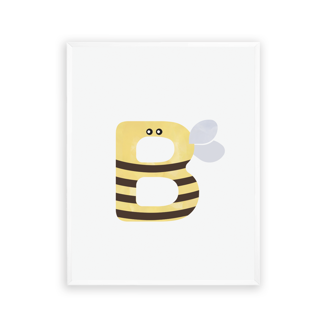 Alphabet Wall Art - Letter B
