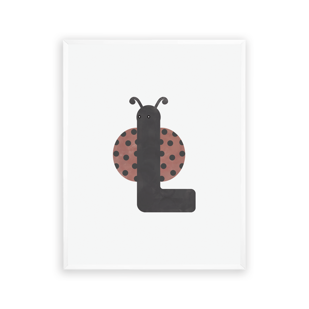 Alphabet Wall Art - Letter L
