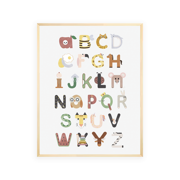 Alphabets Wall Art