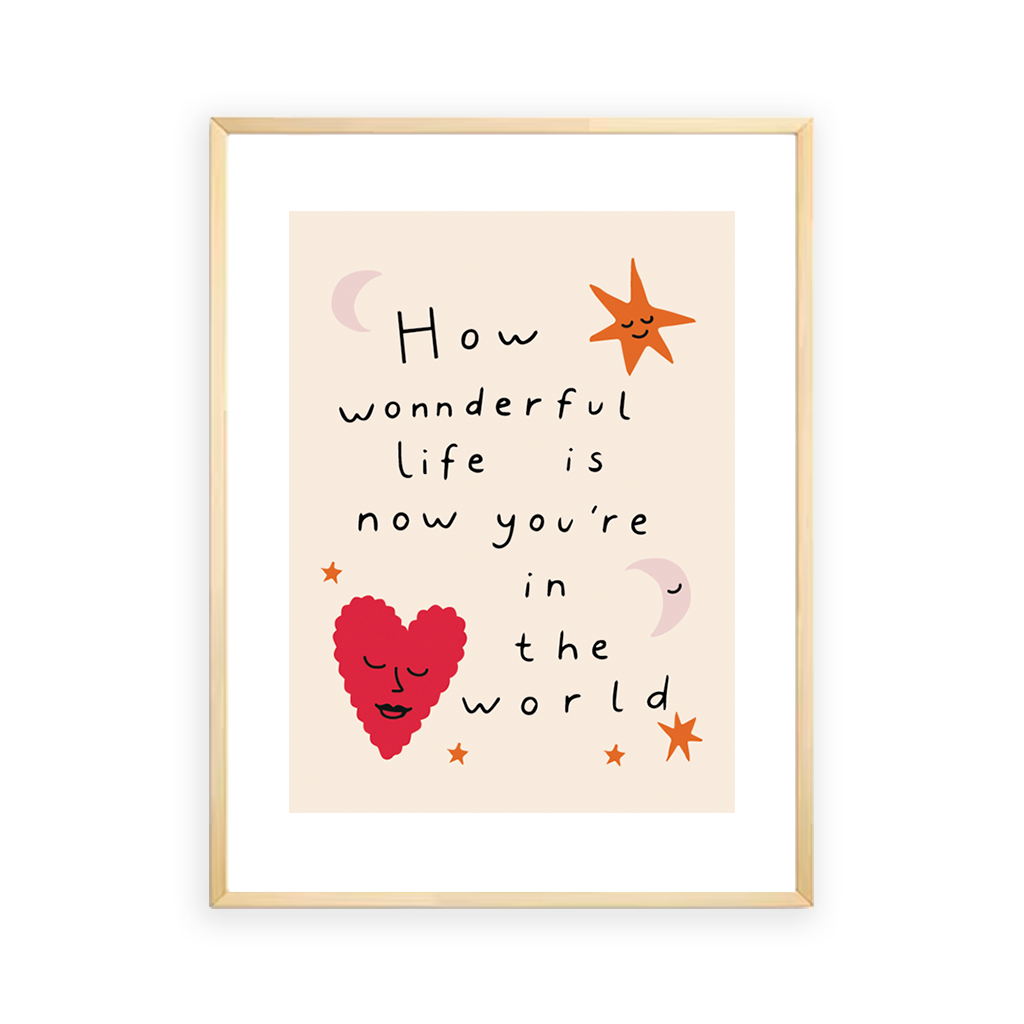 Wonderful life Wall Art