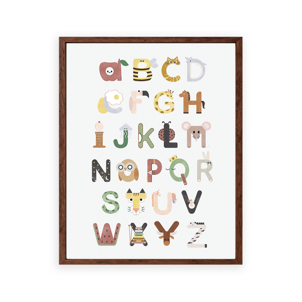 Alphabets Wall Art