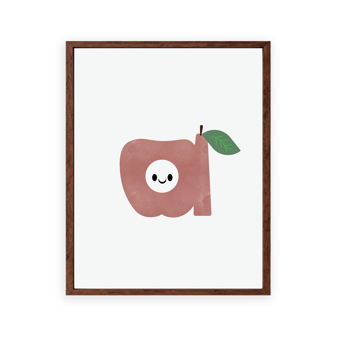 Alphabet Wall Art - Letter A
