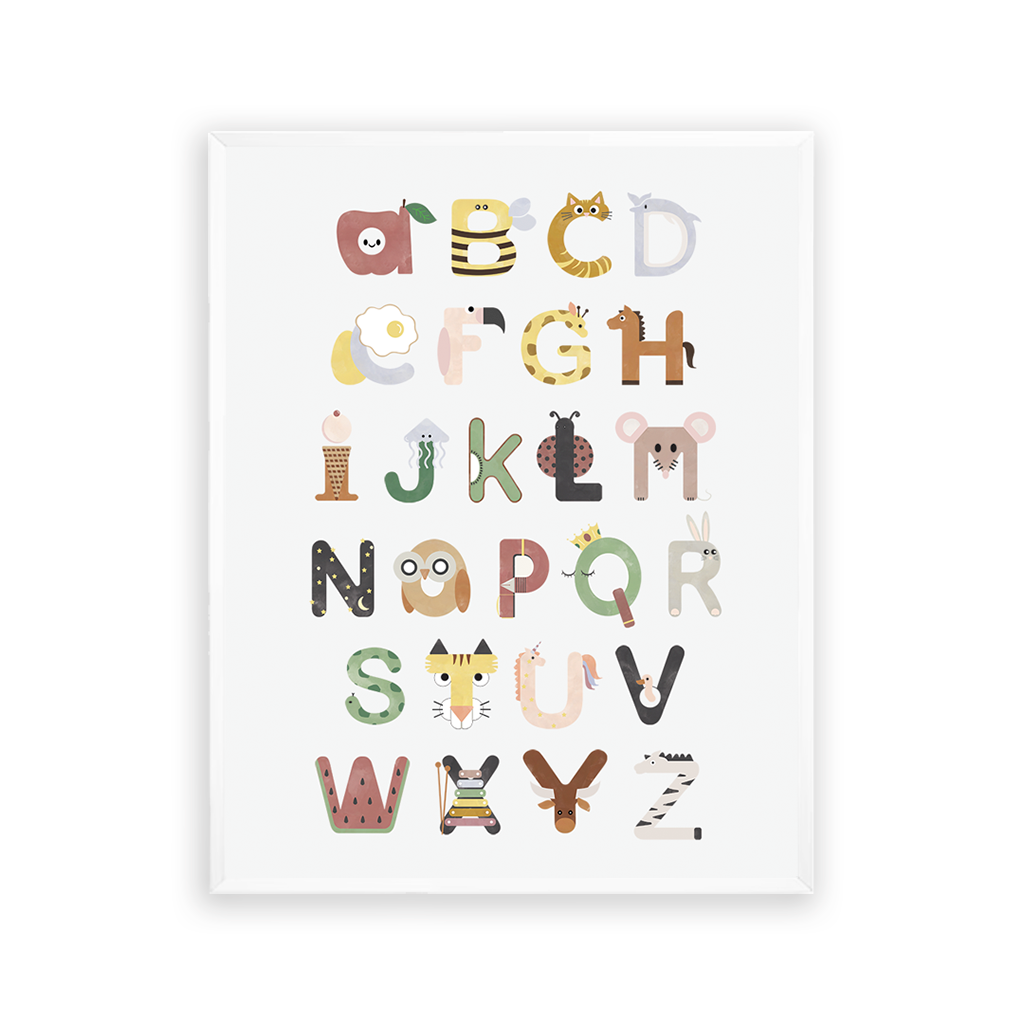 Alphabets Wall Art