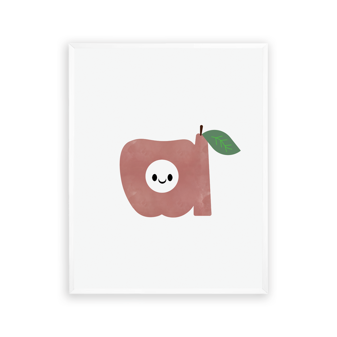 Alphabet Wall Art - Letter A