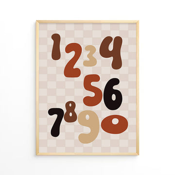Numbers Wall Art