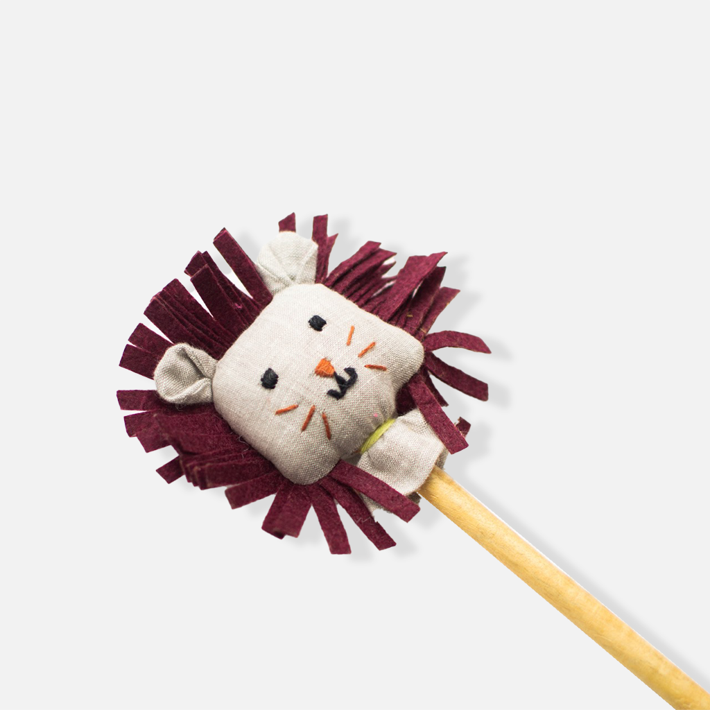 Lion on Stick