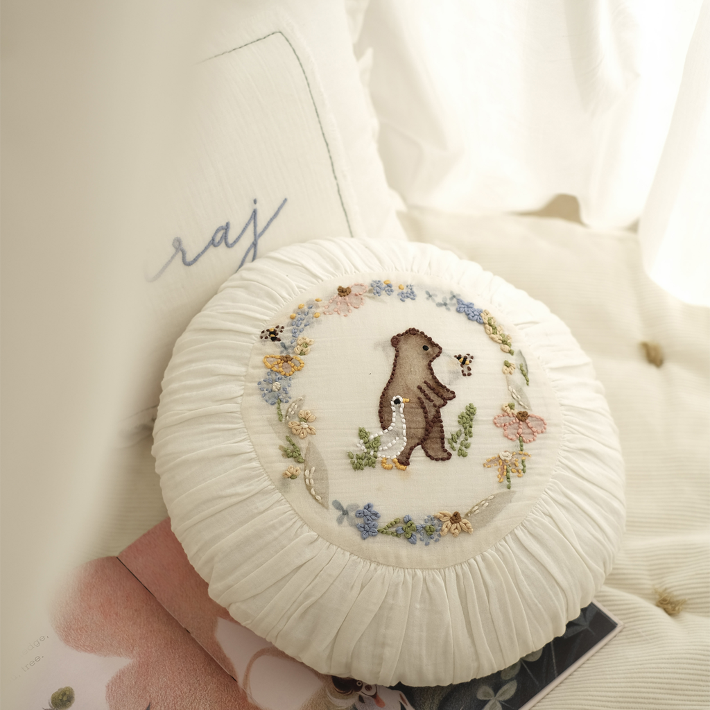 Throw Pillow - Bear and Bloom