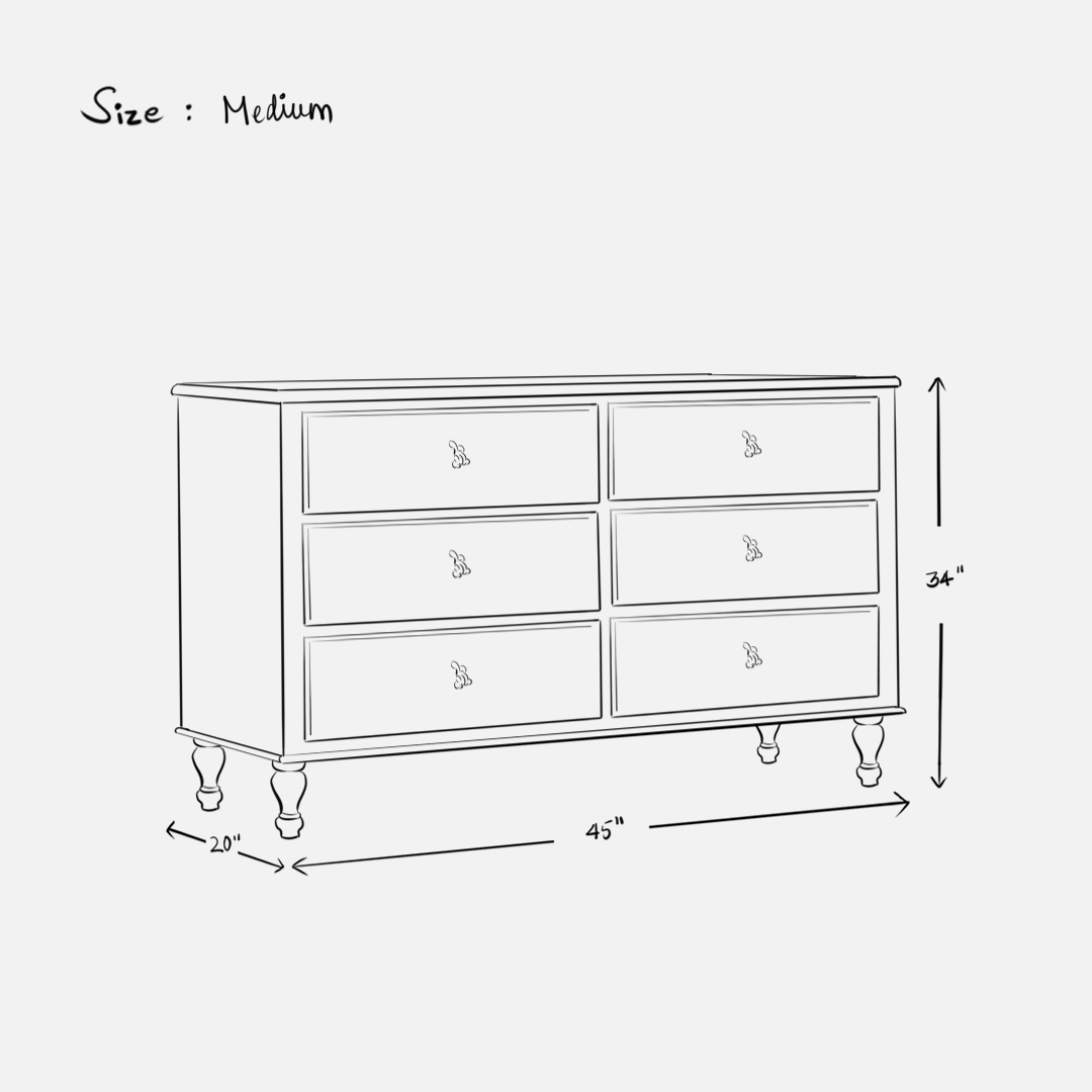 Potter chest of drawers