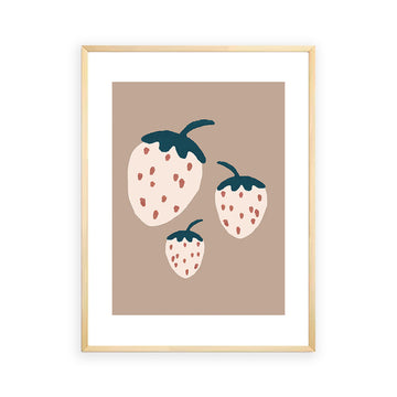 Strawberries Wall Art