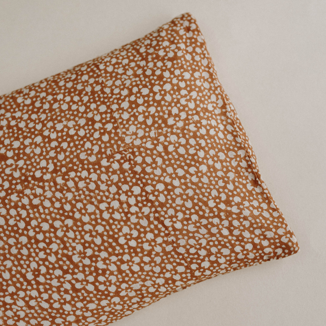 Head-shaping Mustard Rai Pillow - Garden