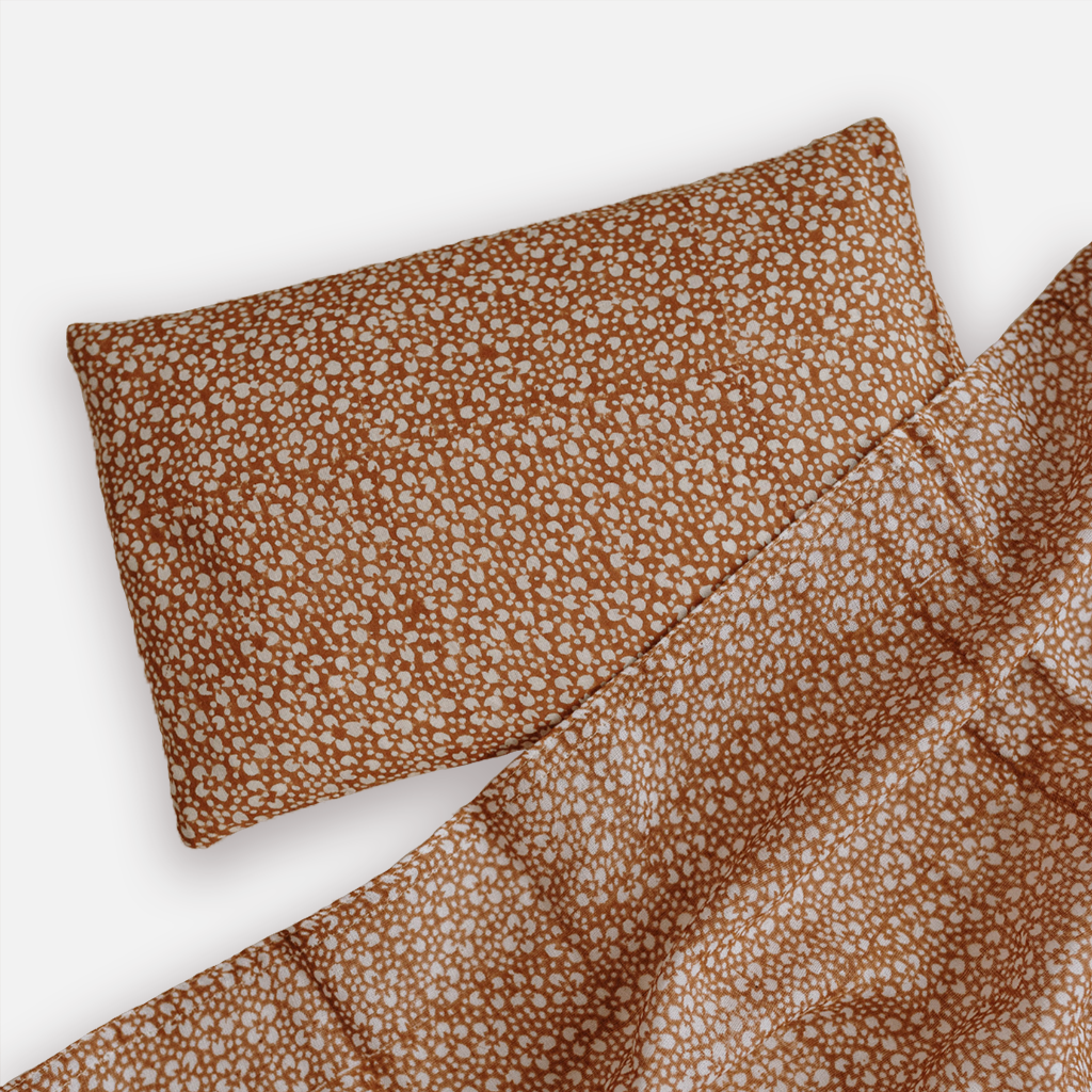 Head-shaping Mustard Rai Pillow - Garden