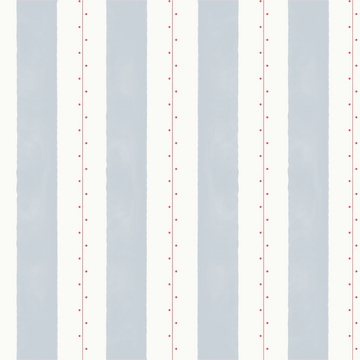 Stripes with red dots Wallpaper