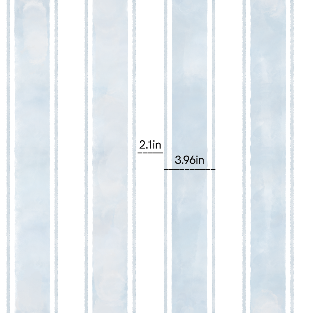 Storybook Stripes Wallpaper