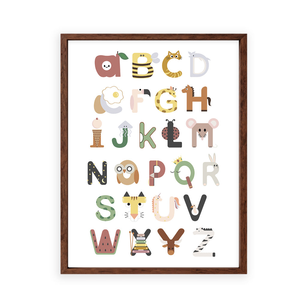 Alphabets Wall Art