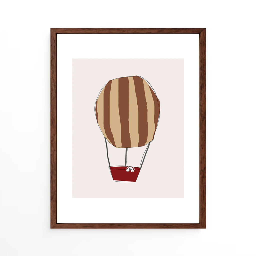 Balloon and dog Wall Art