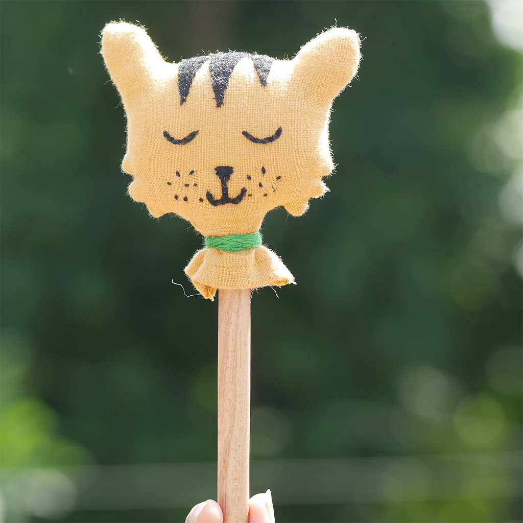 Tiger on Stick