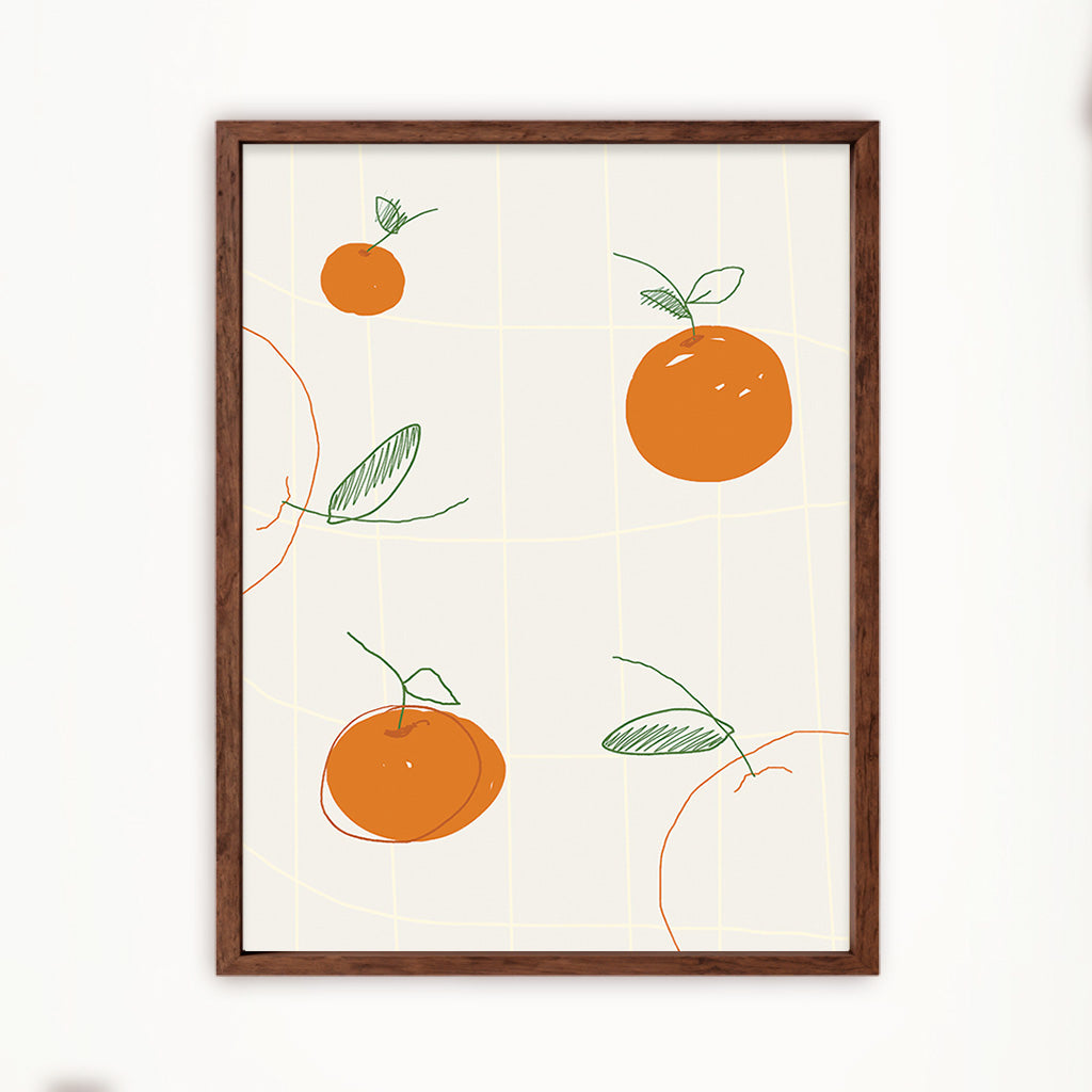 Oranges Wall Art