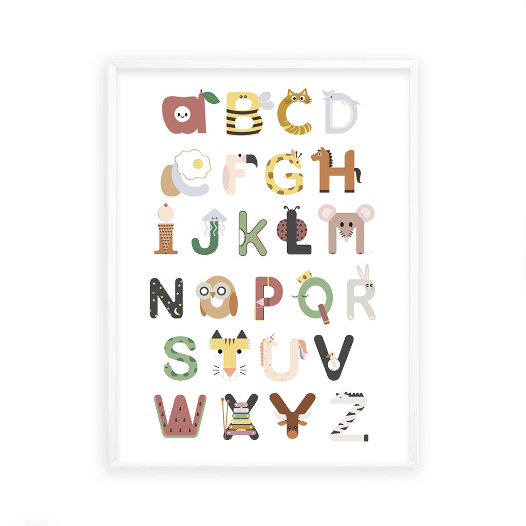 Alphabets Wall Art