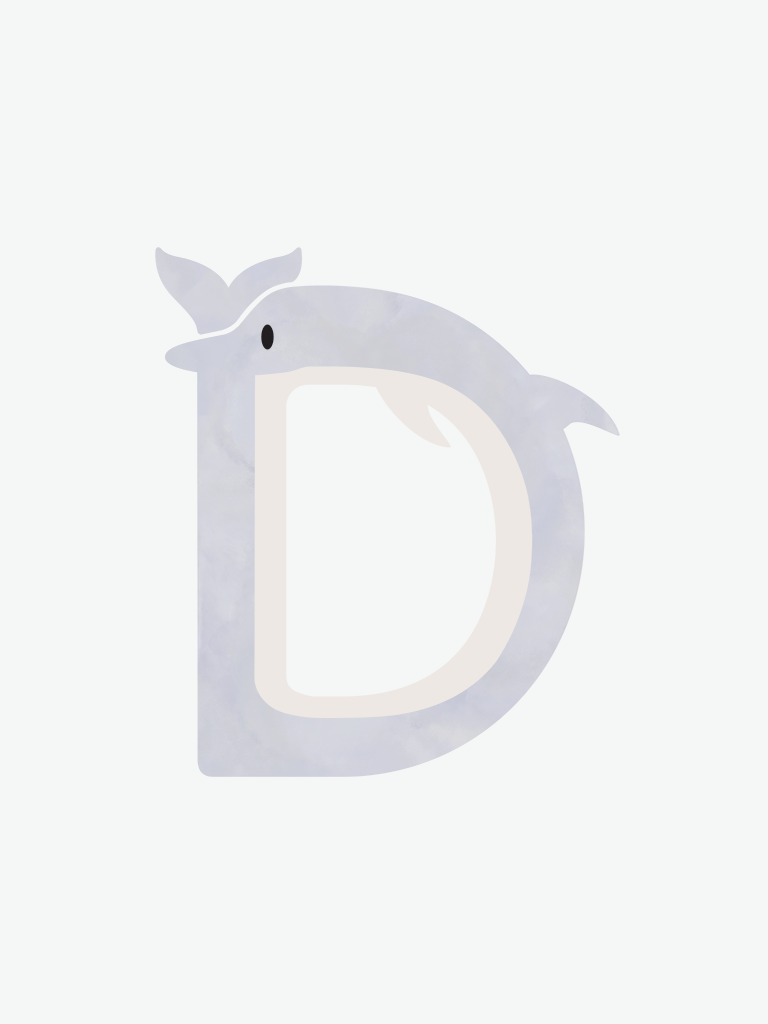 Alphabet Wall Art - Letter D