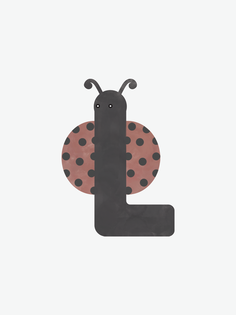 Alphabet Wall Art - Letter L